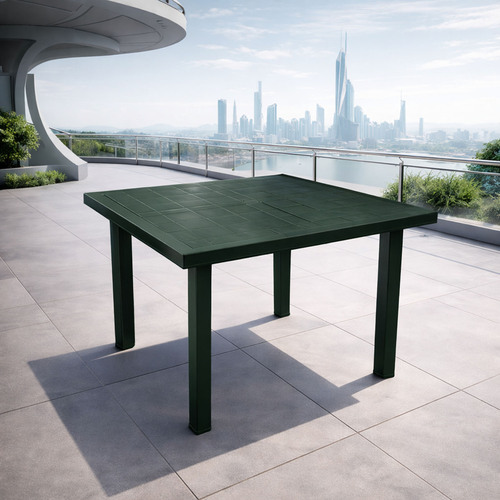 Gartentisch Terrassentisch Outdoor Tisch Fiocco Gr�n L80xB75xH72cm