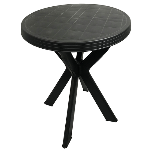 Gartentisch Rund Anthrazit 70xH72cm