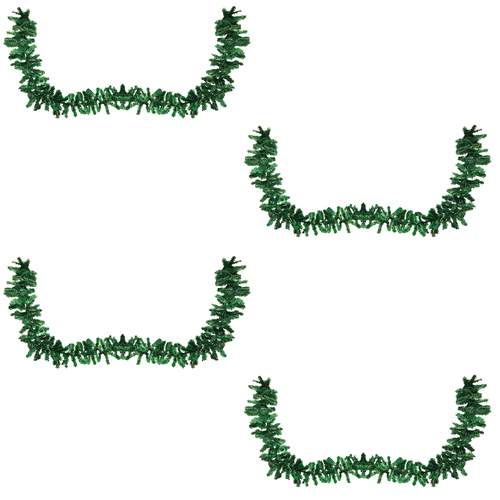 4 St�ck Tannengirlande / K�nstliche Weihnachtsgirlande  270cm
