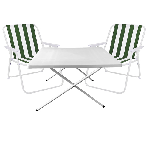 Camping Sitzgarnitur 3-teilig 