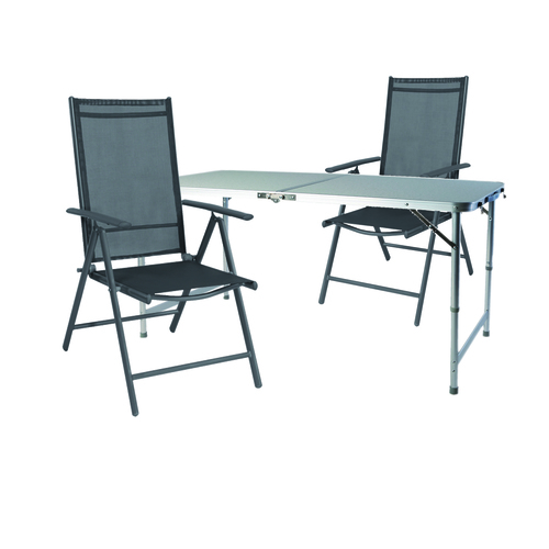  Outdoor Camping Sitzgarnitur 3-teilig  