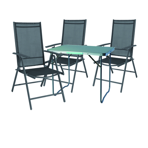  Outdoor Camping Sitzgarnitur 4-teilig  