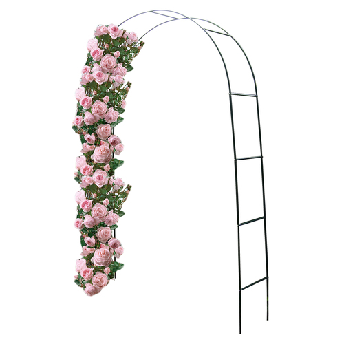 Rosenbogen 240x140x36cm Metall Pergola Rankhilfe Rankgitter Torbogen 