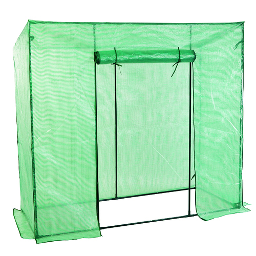 Foliengew�chshaus Gew�chshaus f�r Tomaten Schr�gdach 200x77x169cm