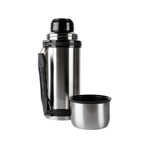 Edelstahl Thermoskanne Thermosflasche Isolierkanne Thermosbecher 1 L