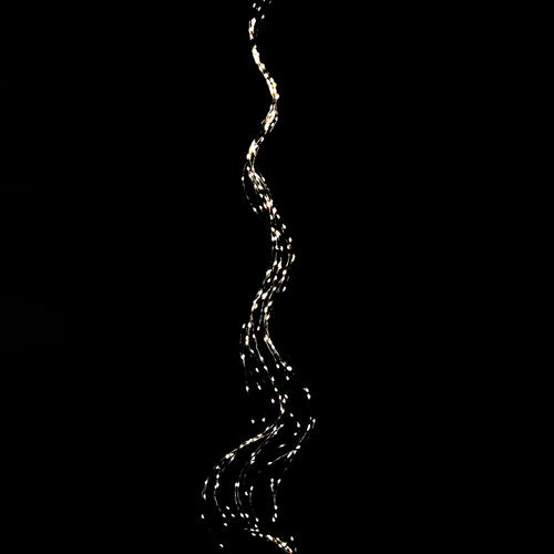 400er LED Micro Schweif-Kette Lichterkette Innen und Au�en inkl. Timer Batterie