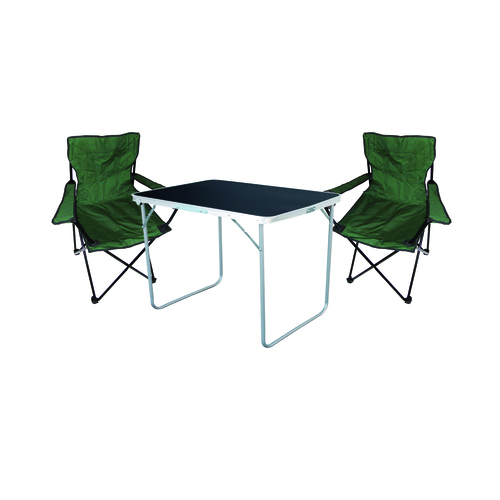 3-tlg Camping Set Gartenm�bel Campingtisch  2 Campingstuhl Klappstuhl