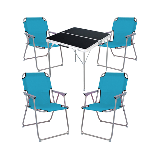 5-teiliges Campingm�bel Set Alu L80xB80xH70cm Patrol