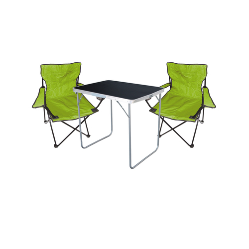3tlg Camping Set Gartenm�bel Campingtisch + 2x Campingstuhl Klappstuhl