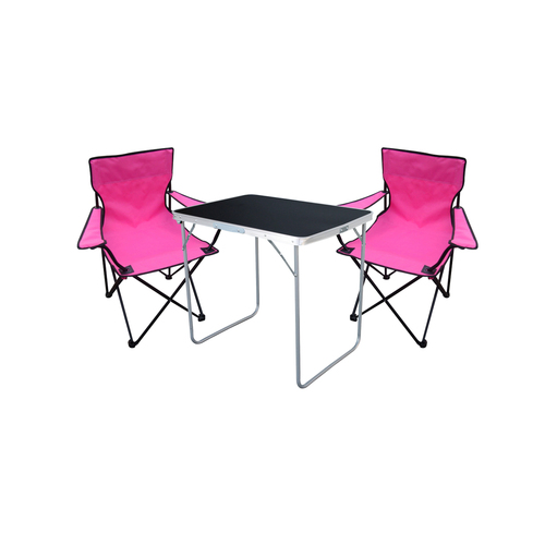 3tlg Camping Set Gartenm�bel Campingtisch + 2x Campingstuhl Klappstuhl