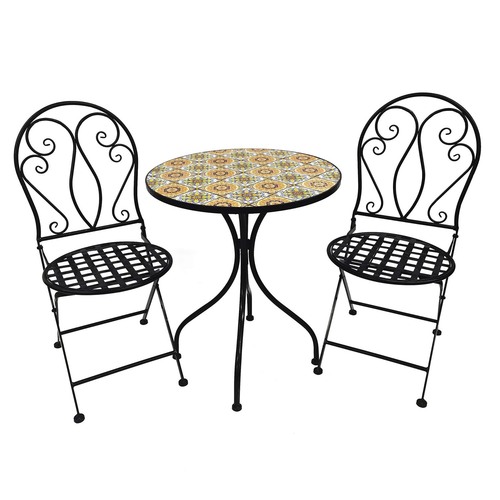 Mosaik Sitzgarnitur Set 3-teilig