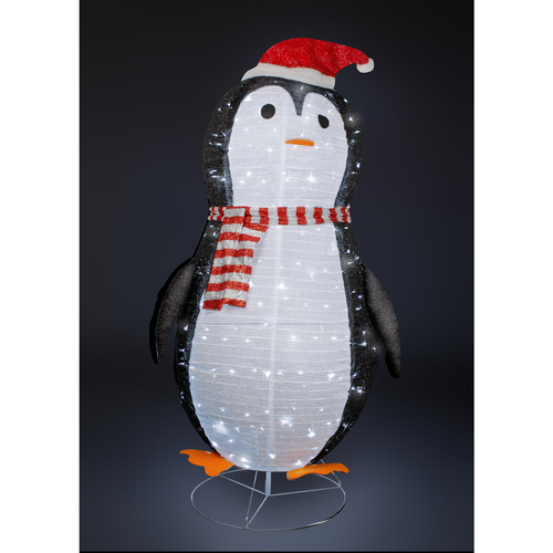 XXL LED Pinguin / Weihnachtsmann 180CM 200 LEDs IP44 f�r au�en