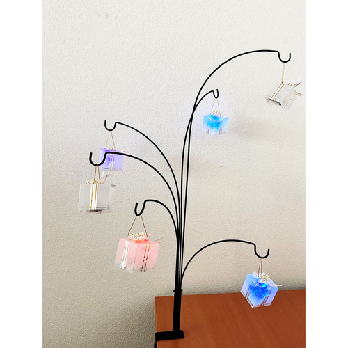 Universal Tischhalterung Hakenhalterung 6 Haken Halter Aufh�nger H85cm