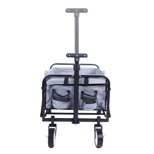 Bollerwagen Transportwagen Faltbar Handwagen Gartenwagen mit Stahlrahmen