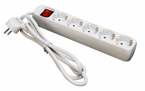 3/4/5/8-fach Steckerleiste mit Schalter Steckdosenleiste Mehrfachstecker 