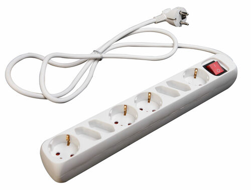 3/4/5/8-fach Steckerleiste mit Schalter Steckdosenleiste Mehrfachstecker 