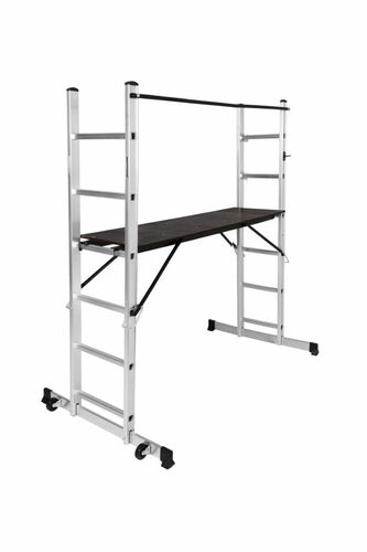 Aluminium Mehrzweckleiter Arbeitsger�st Bauger�st Arbeitsb�hne Klapp/Stehleiter
