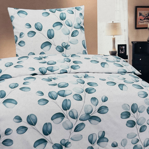 2tlg Mikrofaser Bettw�sche Rei�verschluss 135x200cm 