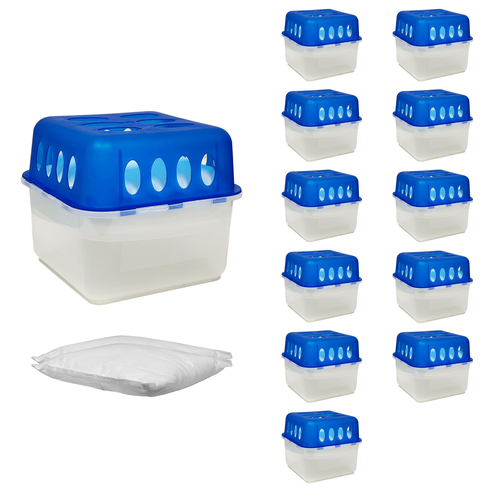 12 St�ck Innenraum Raumentfeuchter Luftentfeuchter Nachf�llpack 400g