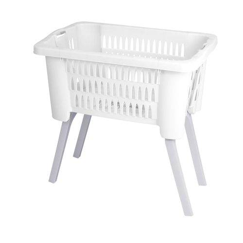 W�schekorb W�schesammler klappbaren F��en B60xL40xH28/58cm