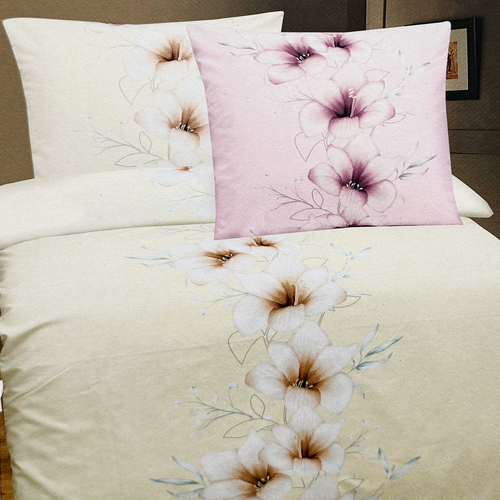 4-tlg Mikrofaser Bettw�sche Rei�verschluss 135x200cm 