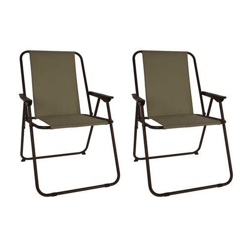 2 St�ck Campingstuhl Klappstuhl Faltstuhl Stoff Oxfort Metall 