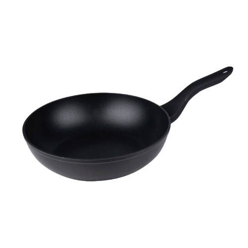 Wok Pfanne 28cm Wokpfanne Antihaft Aluminium Wok alle Herdarten