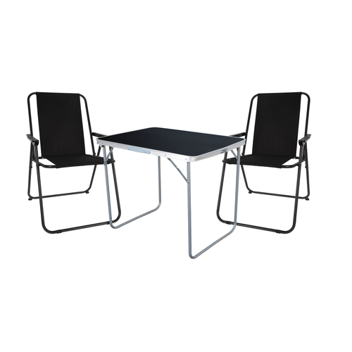 3-tlg Campingm�bel Campingstuhl Campingtisch klappbar L80xB60xH68cm