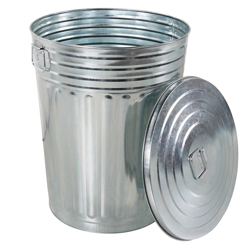 58L Oskartonne Aschetonne mit Deckel M�lltonne Abfalleimer 