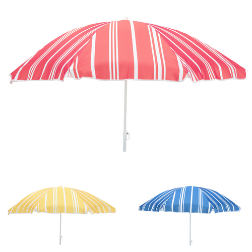 Sonnenschirm Strandschirm  1,80m Polyester knickbar UV Schutz