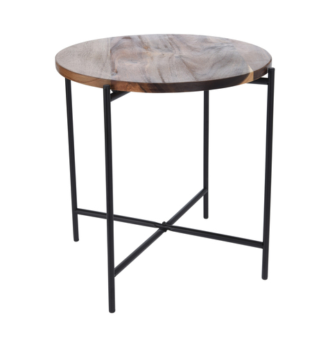 Beistelltisch Deko Sofatisch Kaffeetisch Blumentisch Tisch Akazie