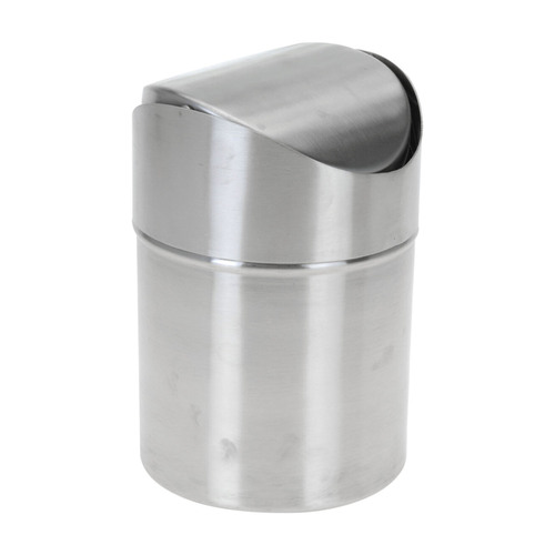 Edelstahl Abfalleimer Kosmetikeimer M�lleimer Tischeimer 1 Liter