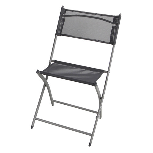 Garten Klappstuhl Gartenstuhl Campingstuhl Klappbar Anthrazit