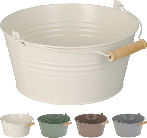 3x Blumentopf mit Henkel Pflanzgef�� Balkontopf H�ngetopf 22xH10cm