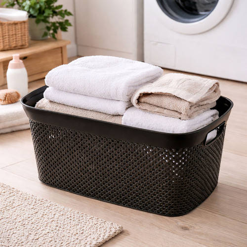 W�schekorb W�schebeh�lter W�schesammler 35 Liter B58xL40XH30cm