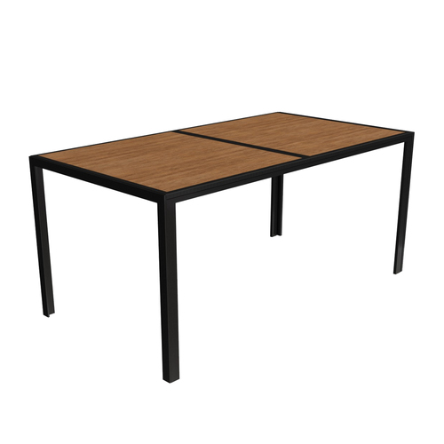 Gartentisch Esstisch Outdoor Tisch Holzoptik Gartenm�bel 150x80 cm