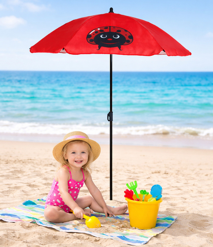 Kinder Sonnenschirm Sonnenschutz Gartenschirm 110xH130 cm