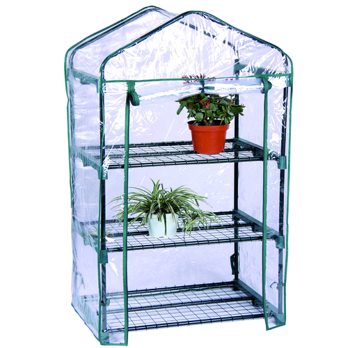 Gew�chshaus 3 Etagen  PVC Folie 50 x 45 x H.104cm