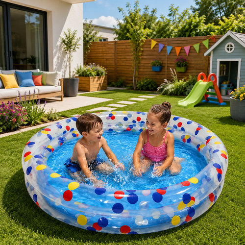 Planschbecken Kinderpool  150 x 20 cm mit 2 Luftkammern