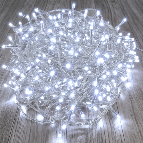 500er LED Lichterkette Weihnachtsbeleuchtung Innen und Au�en Kaltwei�