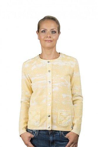 PIECE OF BLUE Damen Strickjacke  - Nachfolger von Blue Willis 