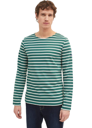 Saint James Herren Shirt d�nn gestreift 100% Baumwolle Gr.M, Gr.L, Gr.XL, Gr.XXL, Gr.3XL, Gr.4XL