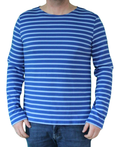 Saint James Herren Shirt d�nn gestreift 100% Baumwolle Gr.M, Gr.L, Gr.XL, Gr.XXL, Gr.3XL, Gr.4XL