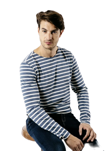 Saint James Herren Shirt d�nn gestreift 100% Baumwolle Gr.M, Gr.L, Gr.XL, Gr.XXL, Gr.3XL, Gr.4XL