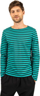 Saint James Herren Shirt d�nn gestreift 100% Baumwolle Gr.M, Gr.L, Gr.XL, Gr.XXL, Gr.3XL, Gr.4XL