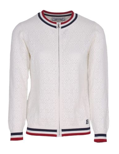 PIECE OF BLUE Damen Strickjacke wei� - Nachfolger von Blue Willis Baumwolle d�nn Gr.S, Gr.M, Gr.L, Gr.XL, Gr.XXL