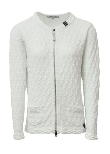 PIECE OF BLUE Damen Strickjacke wei� Gr.S; M, Gr.L, Gr.XL, Gr.XXL