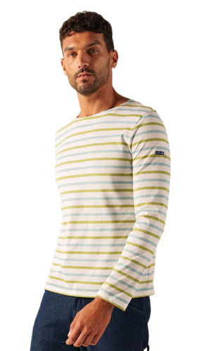 Saint James Herren Shirt d�nn gestreift 100% Baumwolle Gr.M, Gr.L, Gr.XL, Gr.XXL, Gr.3XL, Gr.4XL 