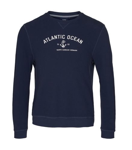 Sea Ranch Herren Sweatpulli maritim  d�nne Baumwolle Reiskornoptik