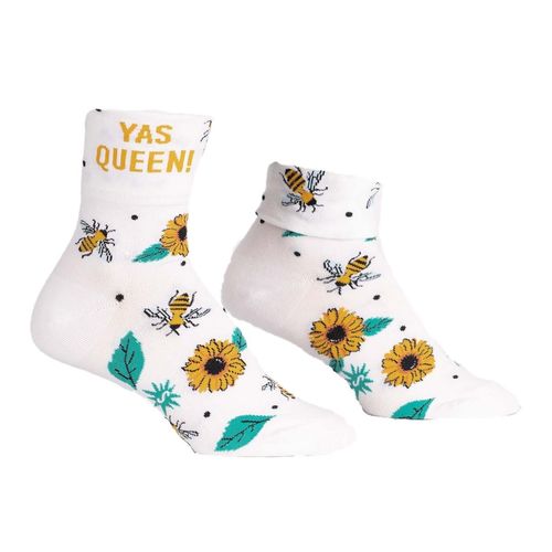 Sock it to me - Socken Yas Queen die Bienenk�nigin  bunte Socken Gr. 36-42 One Size